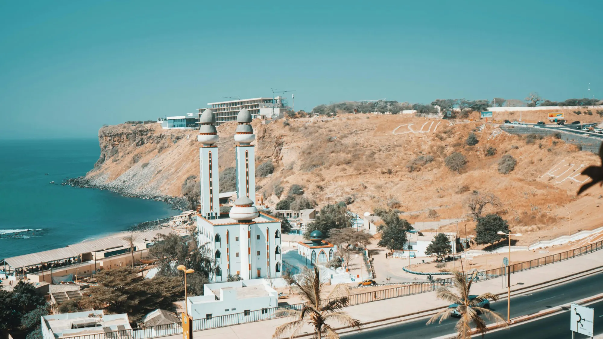 Dakar, la mosquée de la Divinité à Ouakam